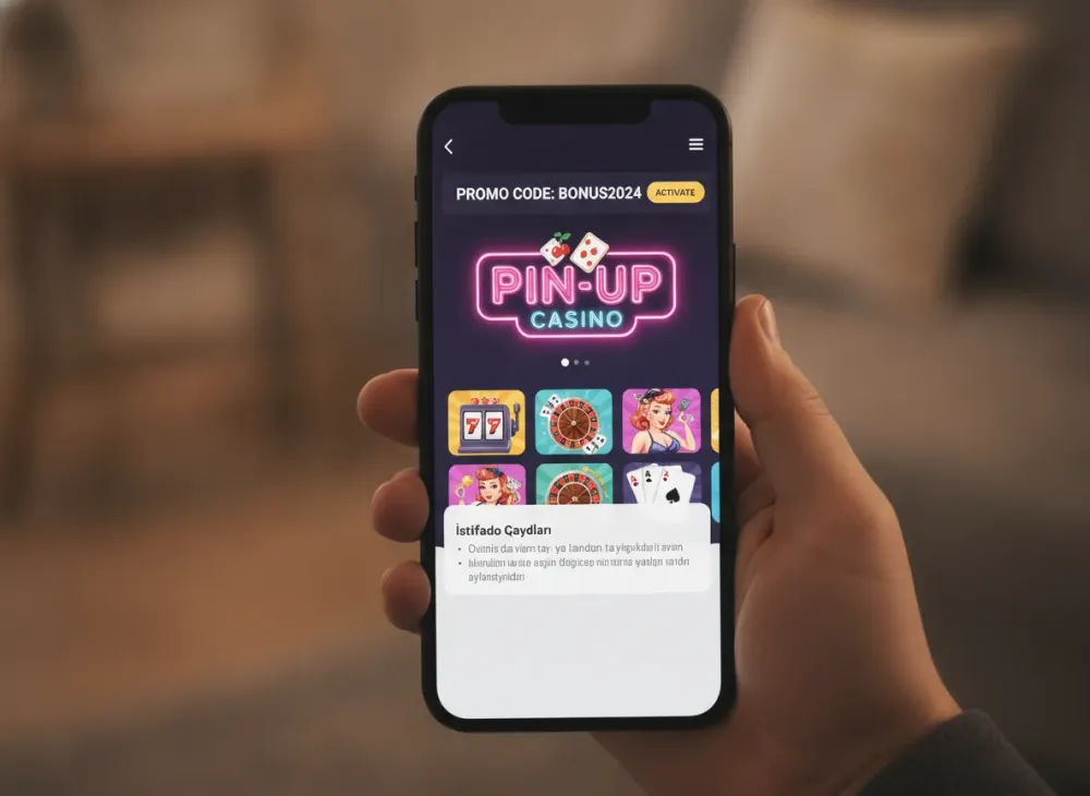 Pinup promo kod haqqında məlumat və istifadə qaydaları